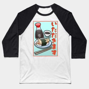 SushiCat Baseball T-Shirt